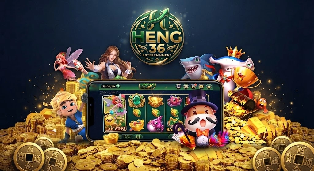 HENG36เล่นผ่านมือถือได้ทุกที่ ทุกเวลา พร้อมหน้าเว็บไซต์ที่ออกแบบให้ใช้งานง่าย